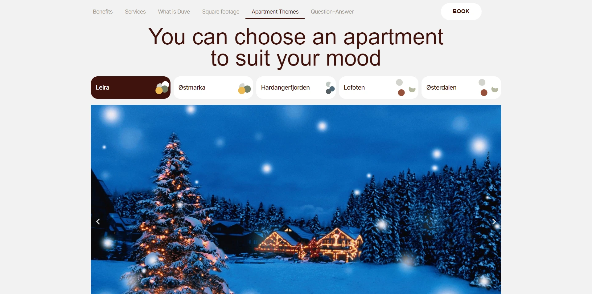 Lux Hotel room listing